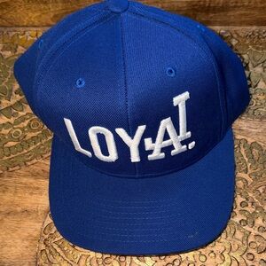 The Classics Blue Loyal LA Dodgers Snap Back Hat